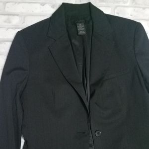 The Limited • Stretch Pin-Striped Blazer